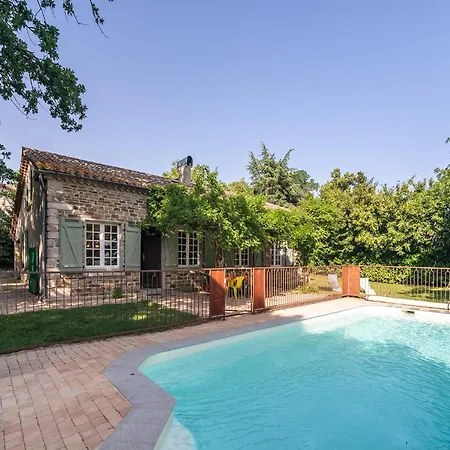 Vila Stone House St Denis With Pool & Views